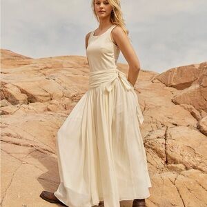 MURLONG CRES Idunn Maxi Dress Ivory - Medium